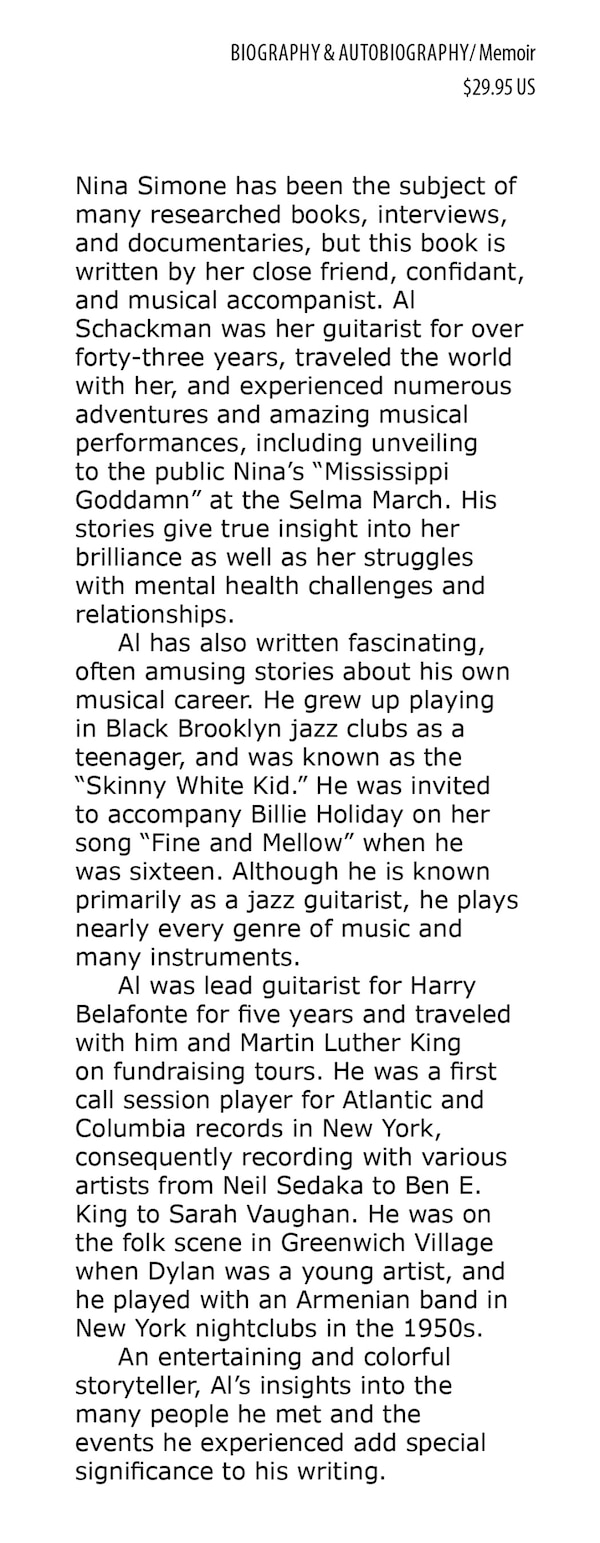 Me My Guitar & Nina Simone by Al Schackman, Hardcover | Indigo Chapters