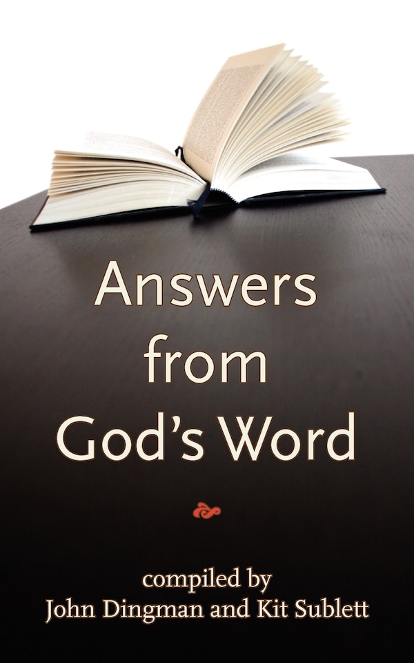 Answers From God's Word by John Dingman, Paperback | Indigo Chapters