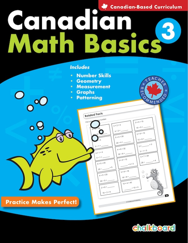 Canadian Math Basics Grade 3 by Demetra Turnbull, Paperback | Indigo Chapters