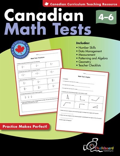 Canadian Math Tests Grades 4-6 by Demetra Turnbull, Paperback | Indigo Chapters