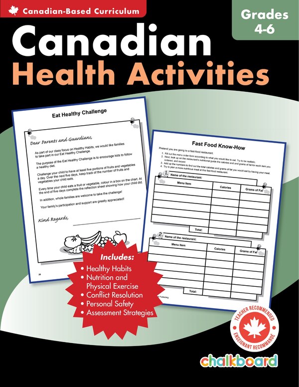 Canadian Health Activities Grades 4-6 by Demetra Turnbull, Paperback | Indigo Chapters