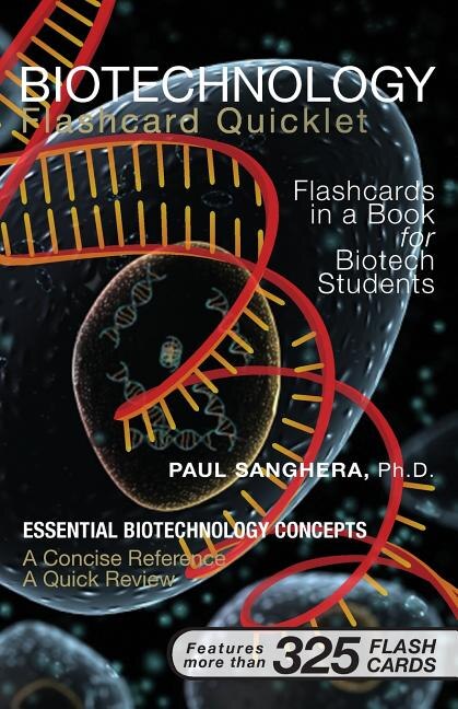 Biotechnology Flashcard Quicklet by Paul Sanghera, Paperback | Indigo Chapters