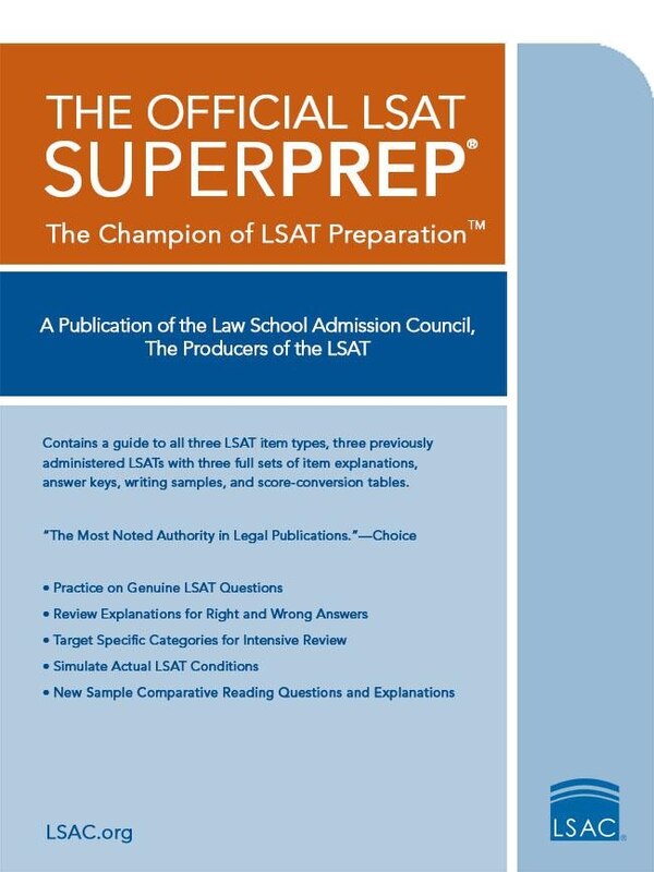 The Official Lsat Superprep by Law School Admission Council, Big Books | Indigo Chapters