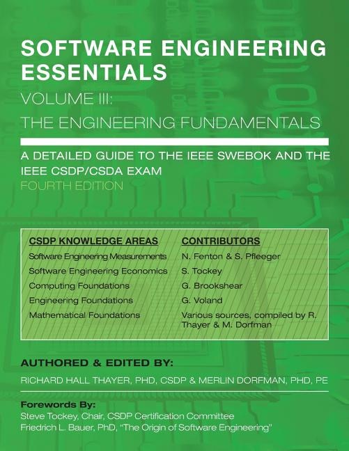SOFTWARE ENGINEERING ESSENTIALS Volume III by Merlin Dorfman, Paperback | Indigo Chapters