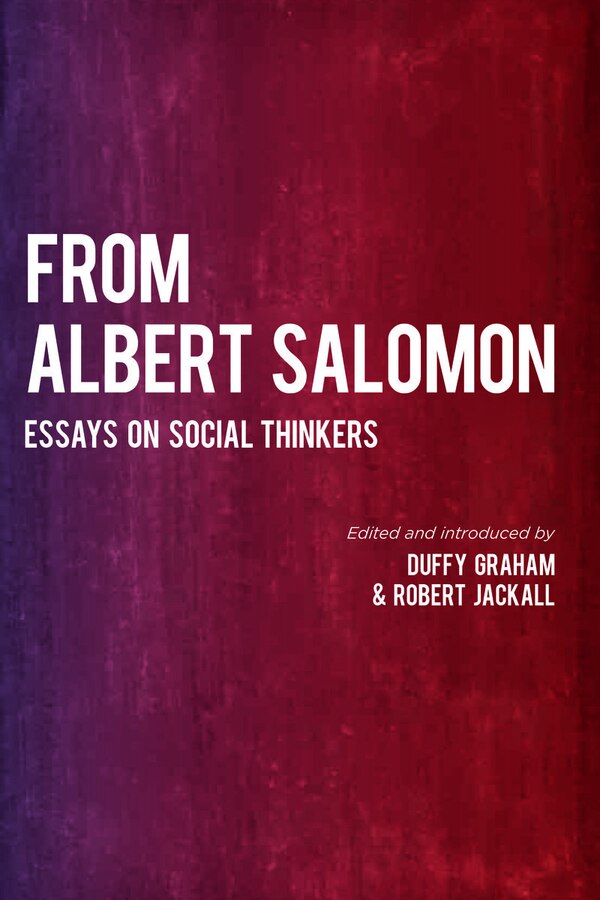 From Albert Salomon by Robert Jackall, Paperback | Indigo Chapters