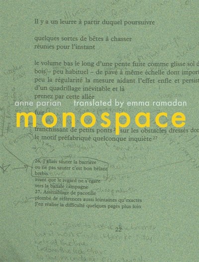 Monospace by Anne Parian, Paperback | Indigo Chapters