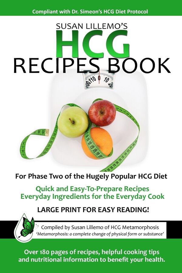 HCG Recipes Book by Susan Lillemo, Paperback | Indigo Chapters