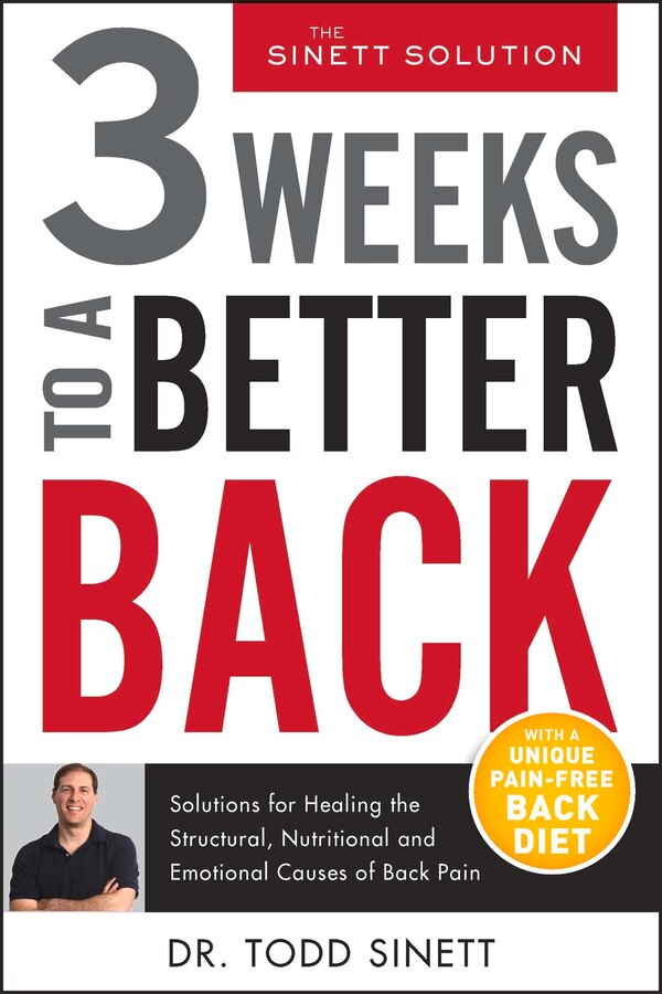 3 Weeks To A Better Back by Todd Sinett, Hardcover | Indigo Chapters