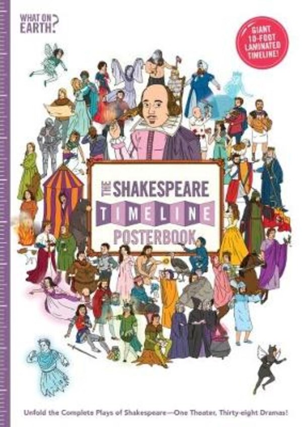 The Shakespeare Timeline Posterbook by Christopher Lloyd, Perfect | Indigo Chapters