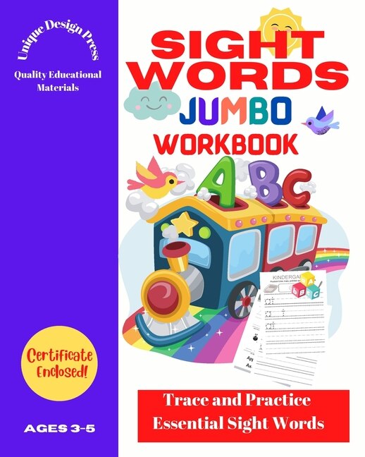 Sight Words Jumbo Workbook by Andrea Clarke Pratt, Paperback | Indigo Chapters