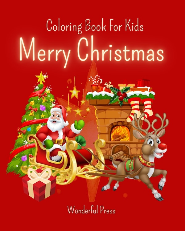 MERRY CHRISTMAS Coloring Book for Kids by Wonderful Press, Paperback | Indigo Chapters