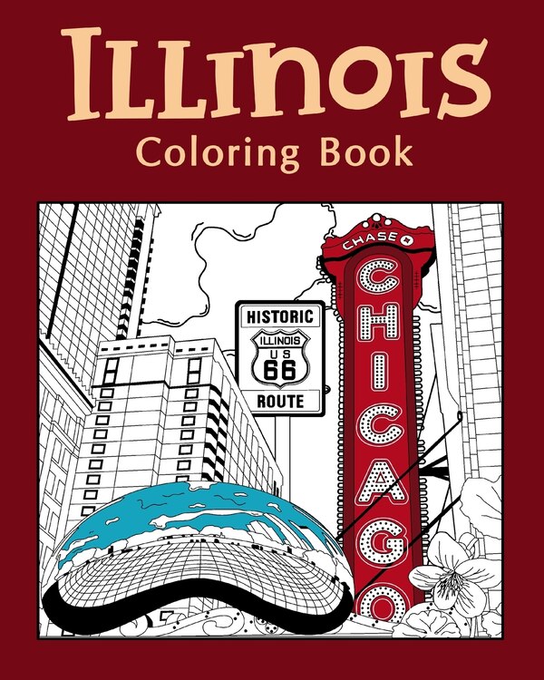 Illinois Coloring Book by Paperland Paperland, Paperback | Indigo Chapters