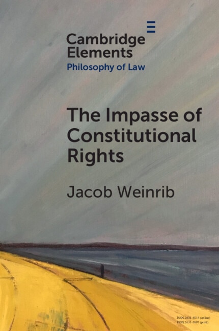 The Impasse of Constitutional Rights by Jacob Weinrib, Paperback | Indigo Chapters