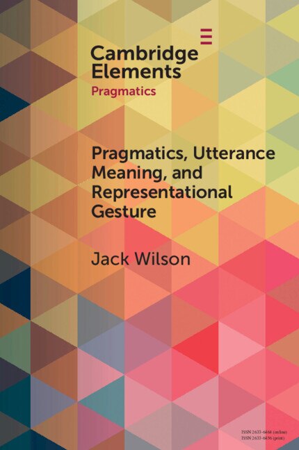 Pragmatics Utterance Meaning and Representational Gesture by Jack Wilson, Paperback | Indigo Chapters