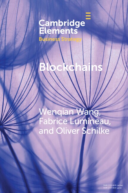 Blockchains by Wenqian Wang, Paperback | Indigo Chapters