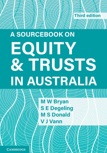 A Sourcebook on Equity and Trusts in Australia by Michael Bryan, Paperback | Indigo Chapters