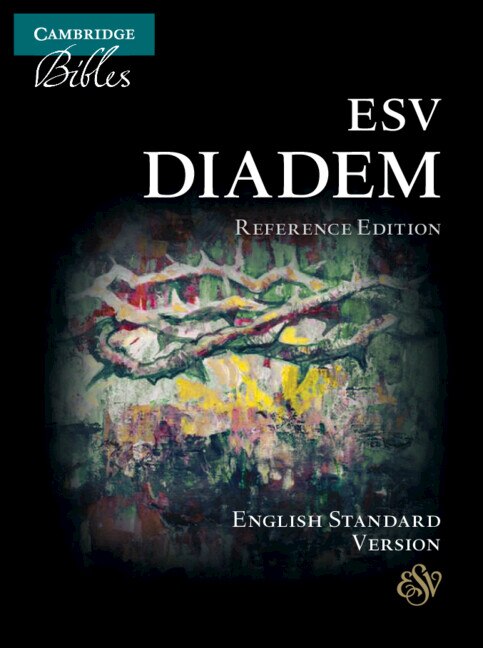 ESV Diadem Reference Edition Black Calf Split Leather Red-letter Text ES544:XR, Leather/Fine Binding | Indigo Chapters