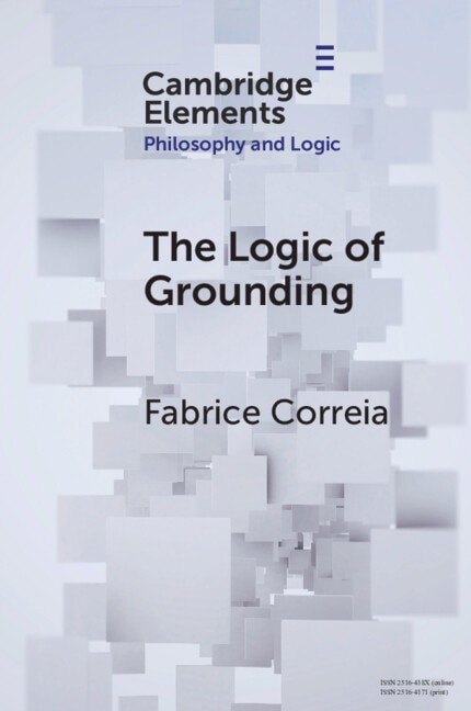 The Logic of Grounding by Fabrice Correia, Paperback | Indigo Chapters