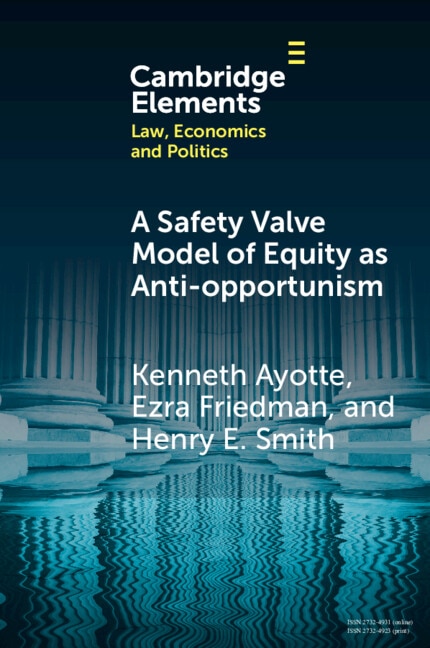 A Safety Valve Model of Equity as Anti-Opportunism by Kenneth Ayotte, Paperback | Indigo Chapters