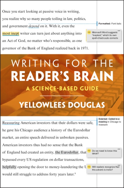 Writing for the Reader's Brain by Yellowlees Douglas, Hardcover | Indigo Chapters