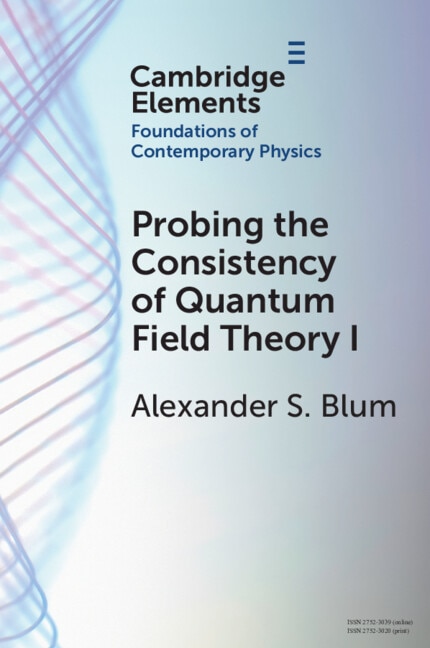 Probing the Consistency of Quantum Field Theory I: Volume 1 by Alexander S. Blum, Paperback | Indigo Chapters