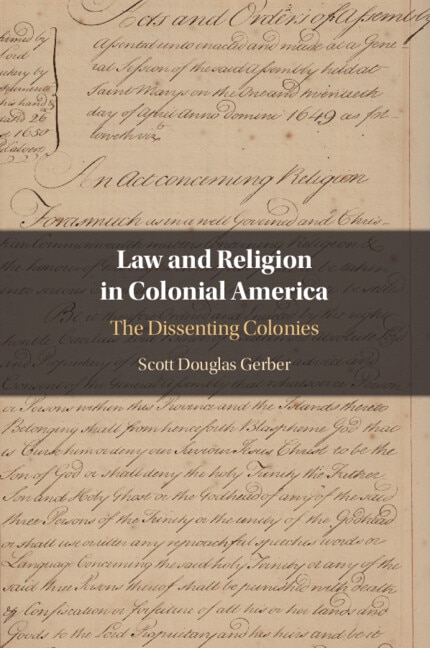 Law and Religion in Colonial America by Scott Douglas Gerber, Paperback | Indigo Chapters