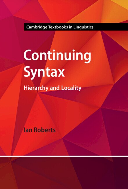 Continuing Syntax by Ian Roberts, Hardcover | Indigo Chapters