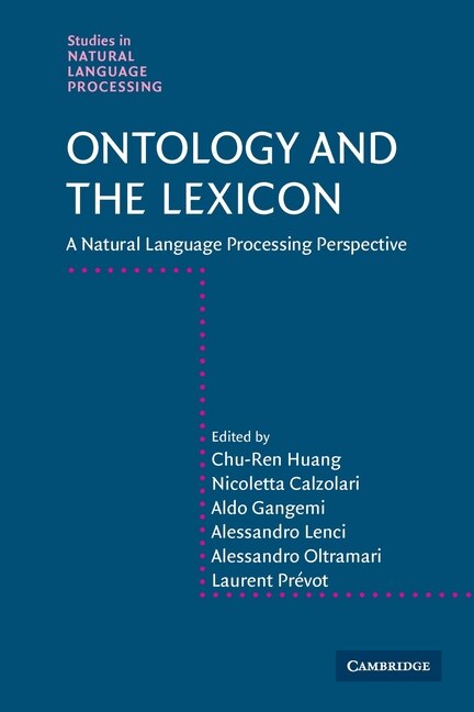 Ontology and the Lexicon by Chu-ren Huang, Paperback | Indigo Chapters