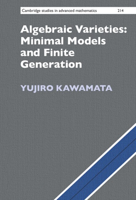 Algebraic Varieties: Minimal Models and Finite Generation by Yujiro Kawamata, Hardcover | Indigo Chapters