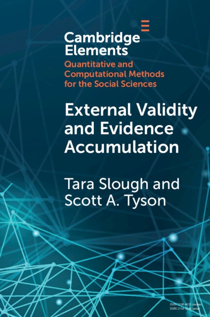 External Validity and Evidence Accumulation by Tara Slough, Paperback | Indigo Chapters