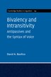 Bivalency and Intransitivity by David A. Basilico, Hardcover | Indigo Chapters