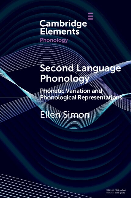 Second Language Phonology by Ellen Simon, Paperback | Indigo Chapters
