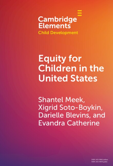 Equity for Children in the United States by Shantel Meek, Hardcover | Indigo Chapters