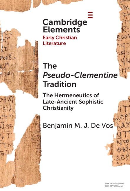 The Pseudo-Clementine Tradition by Benjamin M. J. De Vos, Hardcover | Indigo Chapters