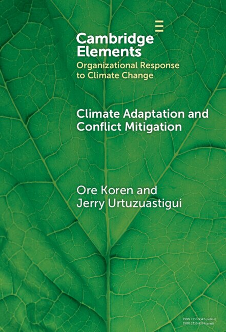 Climate Adaptation and Conflict Mitigation by Ore Koren, Hardcover | Indigo Chapters