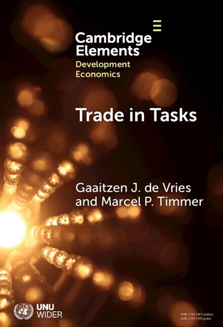 Trade in Tasks by Gaaitzen J. de Vries, Hardcover | Indigo Chapters