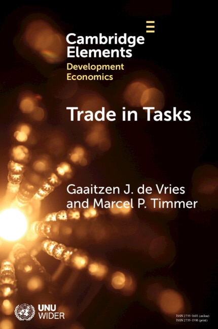 Trade in Tasks by Gaaitzen J. de Vries, Paperback | Indigo Chapters