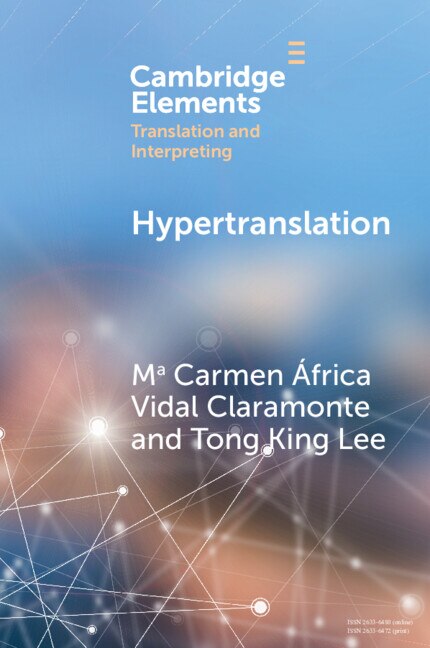 Hypertranslation by Mª Carmen África Vidal Claramonte, Paperback | Indigo Chapters
