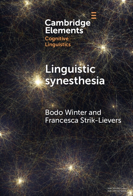 Linguistic Synesthesia by Bodo Winter, Hardcover | Indigo Chapters