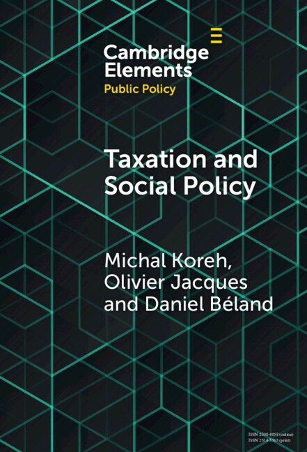 Taxation and Social Policy by Michal Koreh, Hardcover | Indigo Chapters