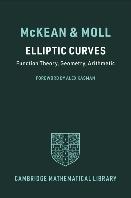 Elliptic Curves by Henry McKean, Paperback | Indigo Chapters