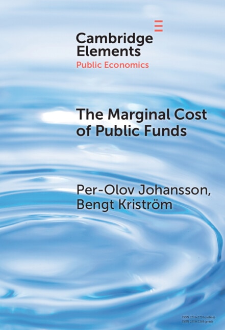 The Marginal Cost of Public Funds by Per-olov Johansson, Hardcover | Indigo Chapters