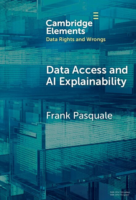 Data Access and AI Explainability by Frank Pasquale, Hardcover | Indigo Chapters