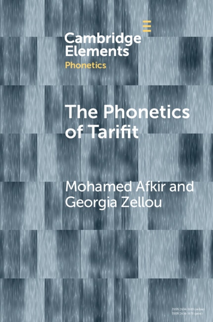 The Phonetics of Tarifit by Mohamed Afkir, Paperback | Indigo Chapters