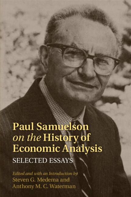 Paul Samuelson on the History of Economic Analysis by Steven G. Medema, Paperback | Indigo Chapters
