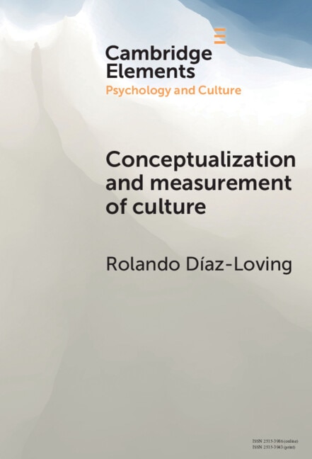 Conceptualization and Measurement of Culture by Rolando Diaz-Loving, Hardcover | Indigo Chapters