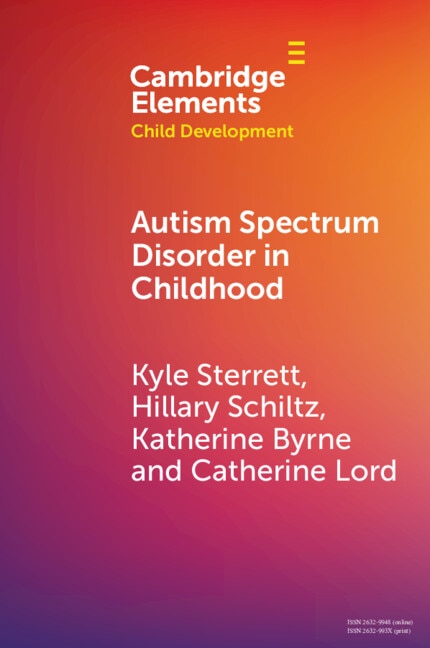 Autism Spectrum Disorder in Childhood by Kyle Sterrett, Paperback | Indigo Chapters