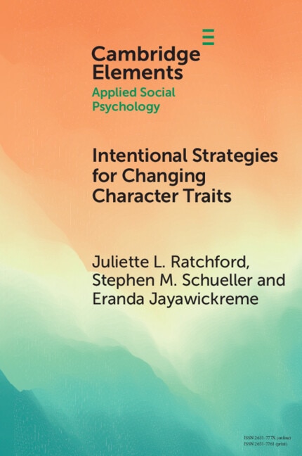 Intentional Strategies for Changing Character Traits by Juliette L. Ratchford, Paperback | Indigo Chapters