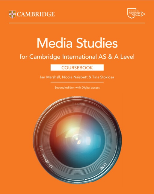 Cambridge International AS & A Level Media Studies Coursebook with Digital Access (2 Years) by Ian Marshall, Boxed Set/Slip Case/Casebound