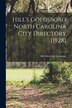 Hill's Goldsboro North Carolina City Directory [1928]; 13 by Hill Directory Company, Paperback | Indigo Chapters